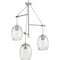 Progress Lighting Caisson Collection Brushed Nickel Three-Light Pendant P500160-009 - alternate 1